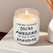 Candles Gifts for Women Inspirational Unique Valentines Mothers Day Christmas Birthday Graduation Gifts for Her Sister Best Friend Wife Girlfriend Stocking Stuffers for Women Lavender Scented Candle